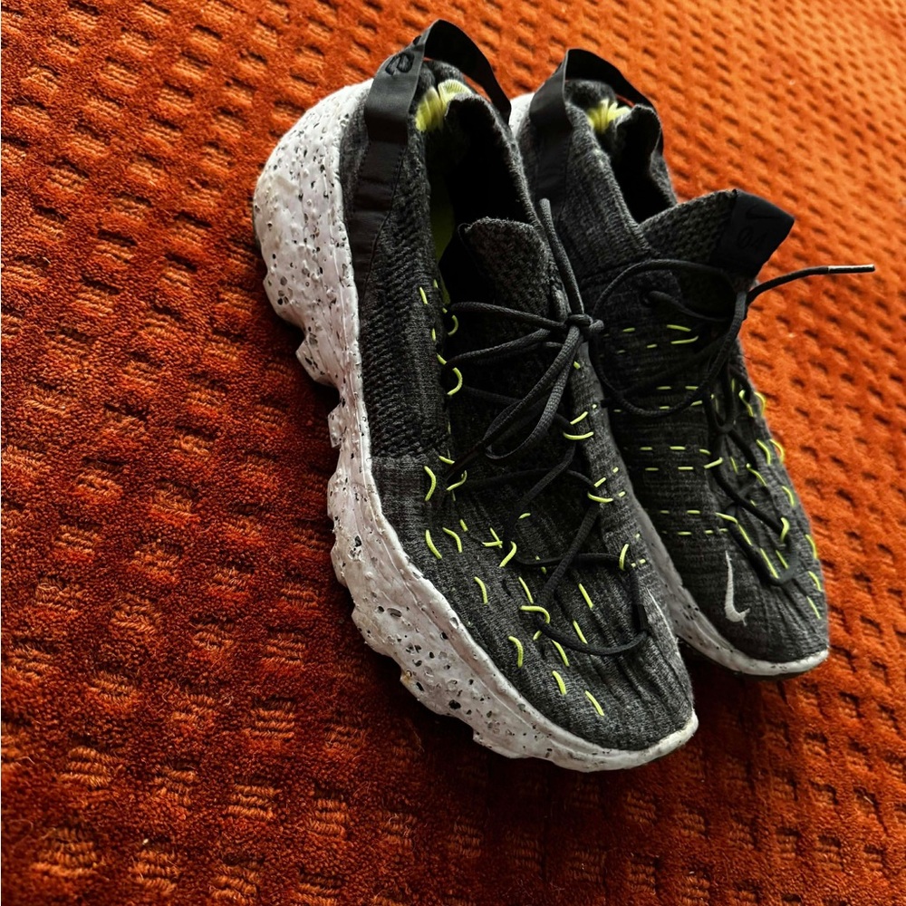 Nike Black and Yellow Athletic Shoes